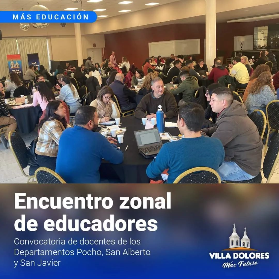 MÁS DE 100 DOCENTES EN EL ENCUENTRO ZONAL DE EDUCADORES